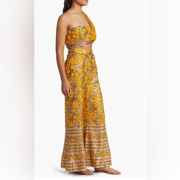 Sani Tanvi Palazzo Two-Piece Top & Pants - Picture 3 of 8